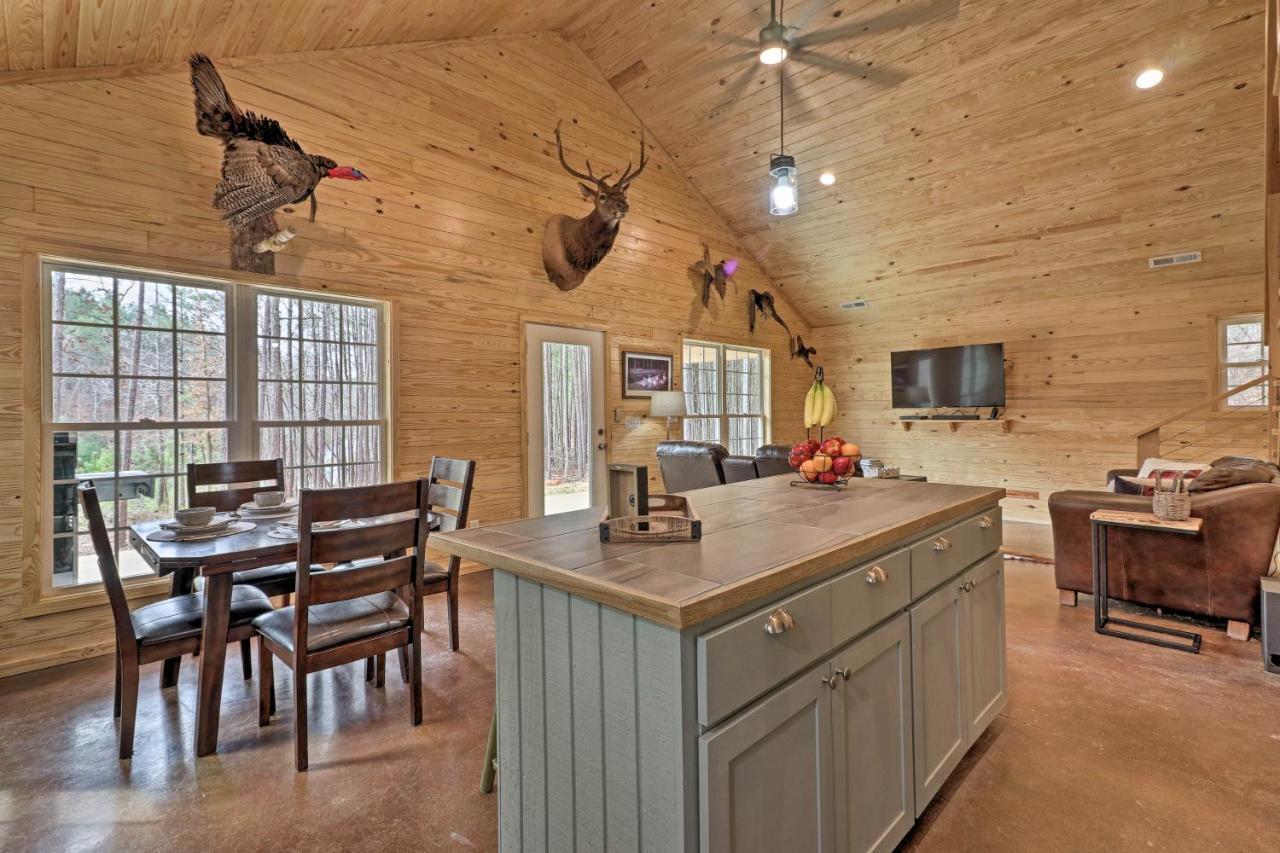 Peaceful Family Cabin On 10 Acres With Game Room! Heflin Екстер'єр фото