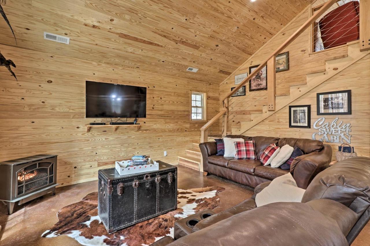 Peaceful Family Cabin On 10 Acres With Game Room! Heflin Екстер'єр фото