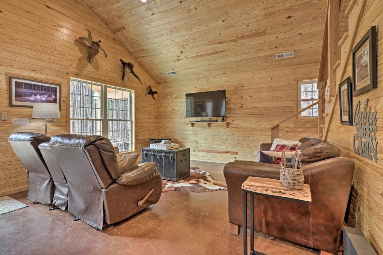 Peaceful Family Cabin On 10 Acres With Game Room! Heflin Екстер'єр фото