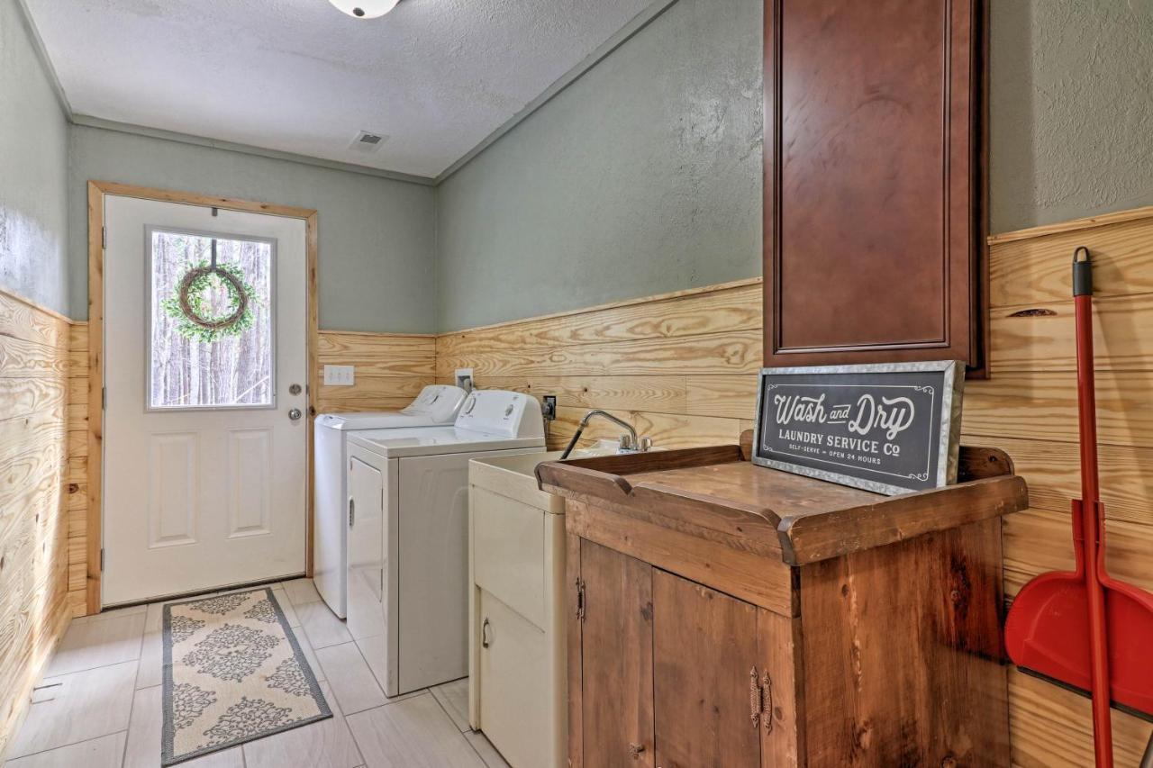 Peaceful Family Cabin On 10 Acres With Game Room! Heflin Екстер'єр фото